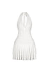 Spinning Sky Flared Mini Dress